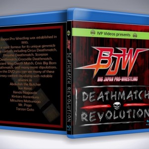 BJPW Deathmatch Revolution (Blu-Ray with Cover Art)