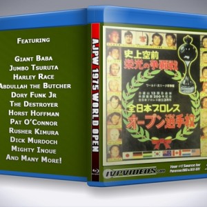 AJPW 1975 World Open (Blu-Ray with Cover Art)