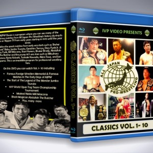 AJPW Classics V.1-10 (Blu-Ray With Cover Art)
